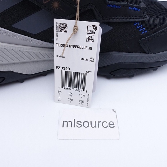 NEW adidas Terrex Hyperblue Mid R.Rdy Sneaker FZ3399 Royal - Picture 3 of 9